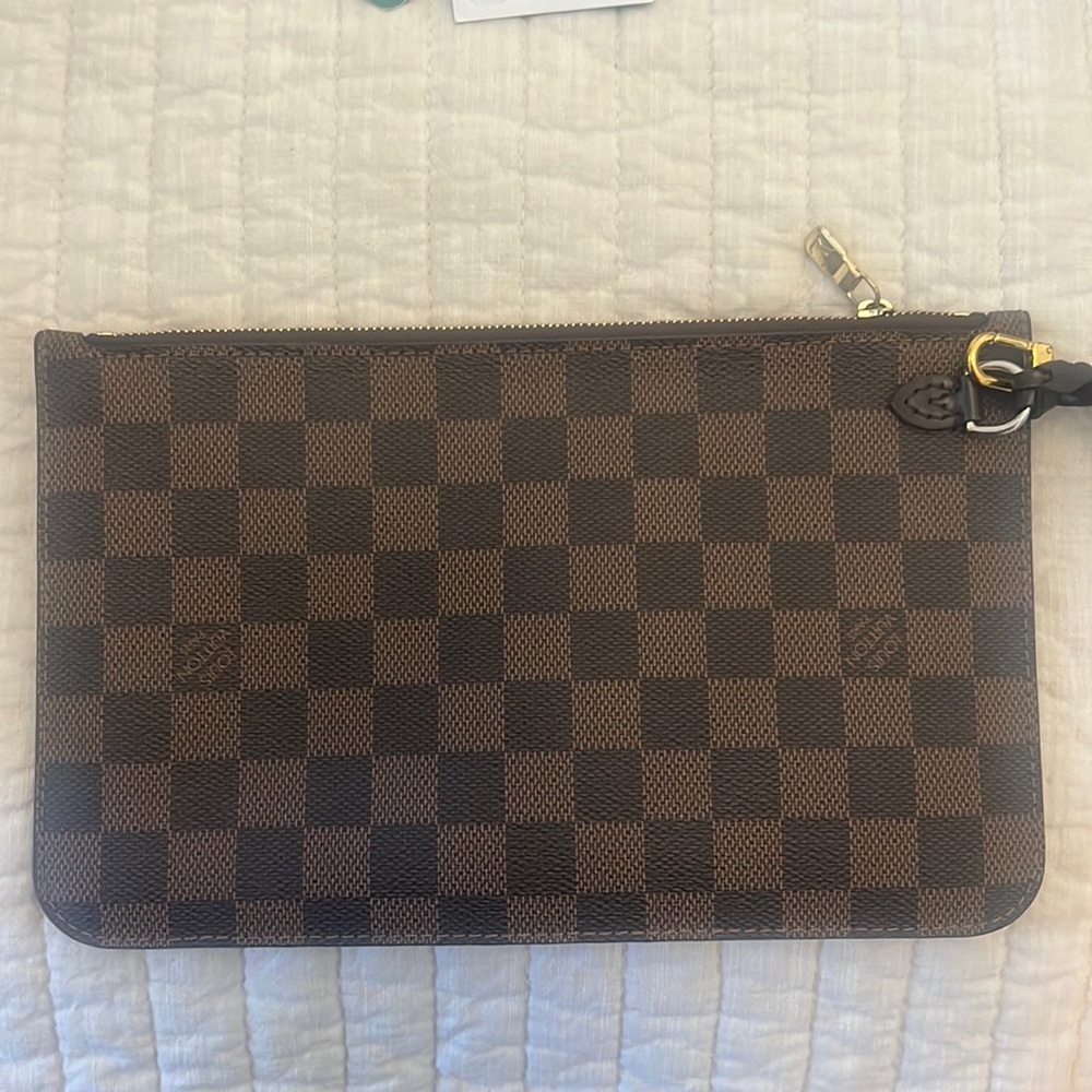 Neverfull wristlet Damier NWOT